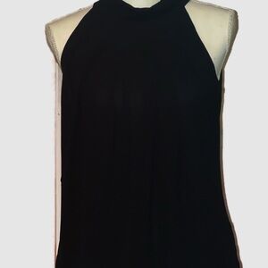 Black Sleeveless Tank Top Blouse